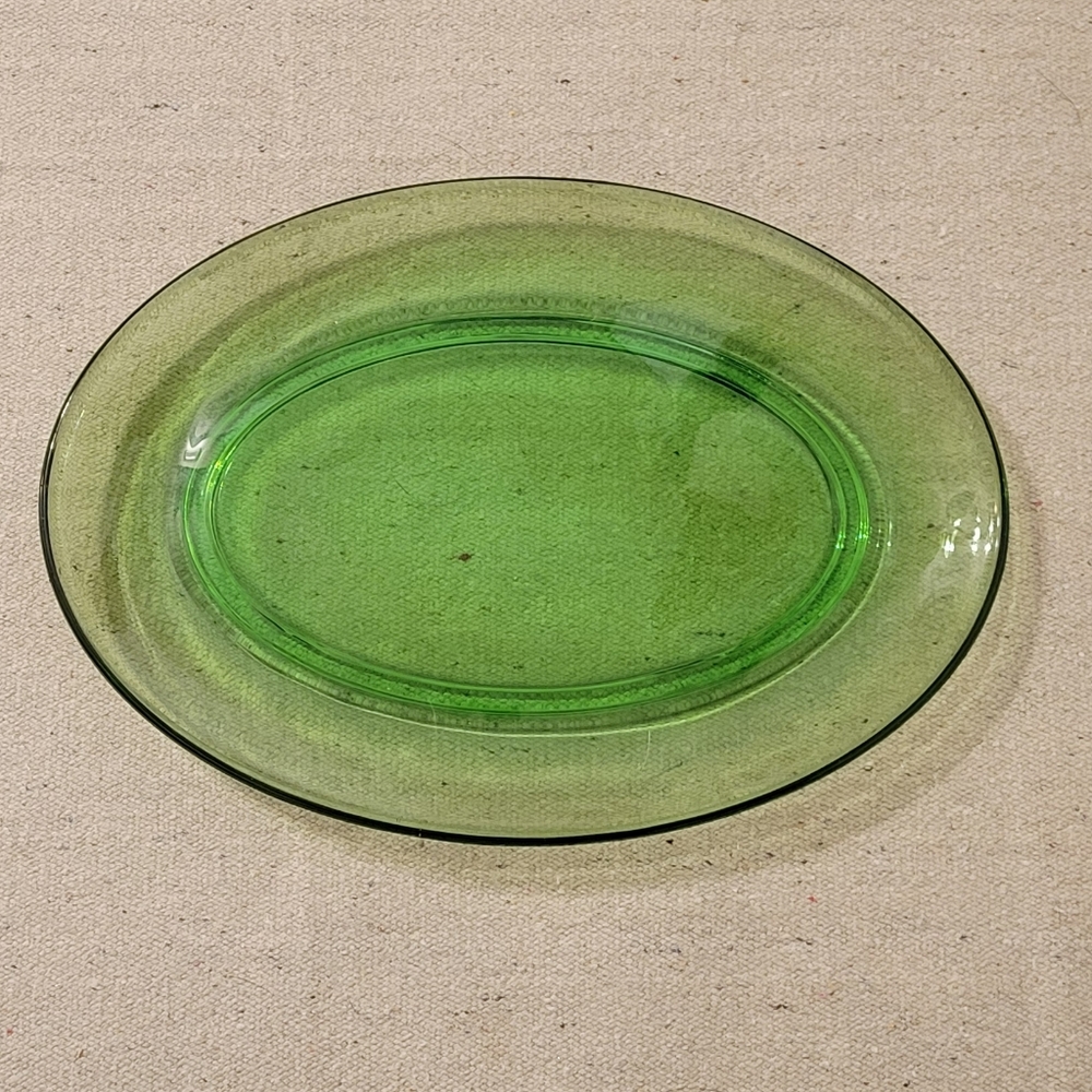Vintage Glass Platter